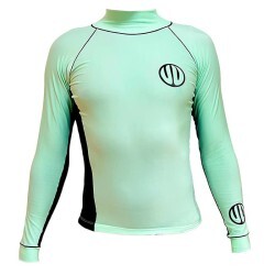 Lycra UV Verde Água / Preta