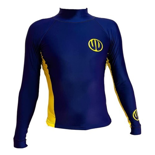 Lycra UV Azul Marinho / Amarelo